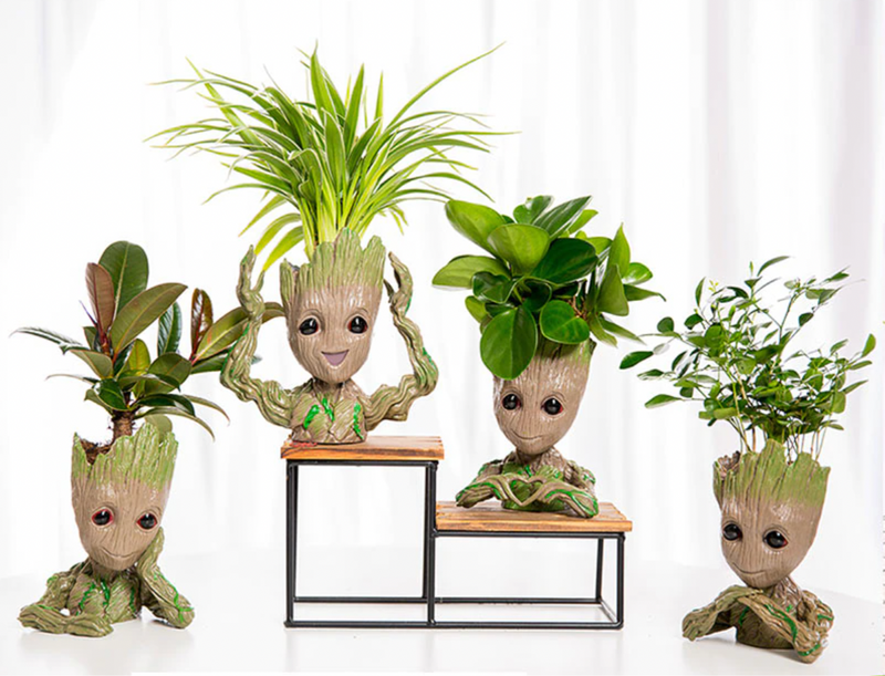 Grow with Groot! Adorable Cartoon Groot Planter Pot NZ