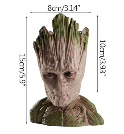 Grow with Groot! Adorable Cartoon Groot Planter Pot NZ