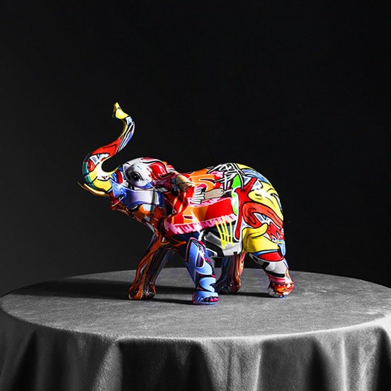 Elephant Sculpture-living room decor-Casa Decor