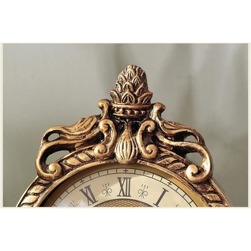 Antique Desk Clock-living room decor-Casa Decor