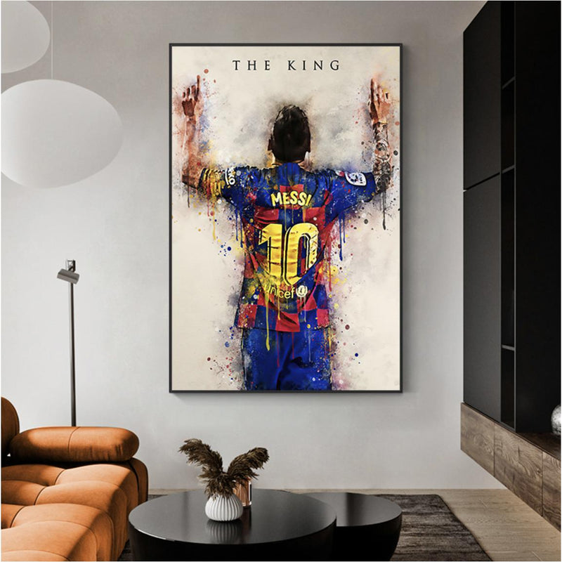 Lionel Andres Messi - Canvas Painting-wall painting-Casa Decor