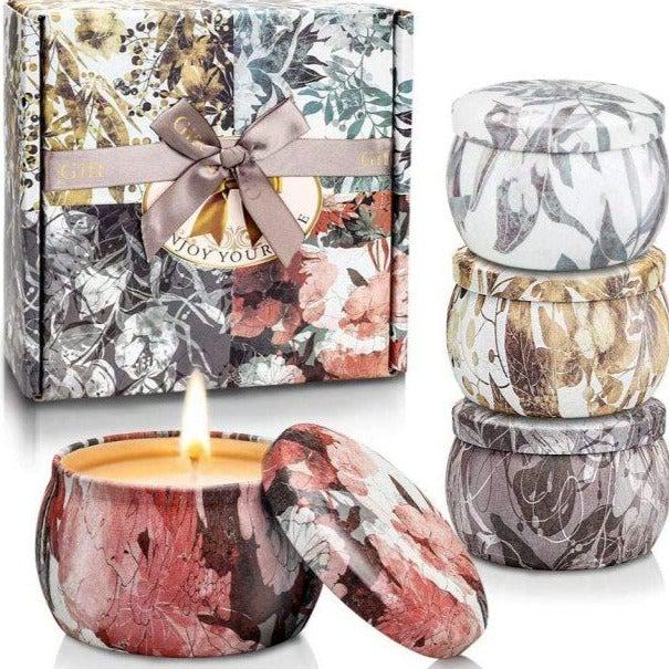 scented candle set gift 