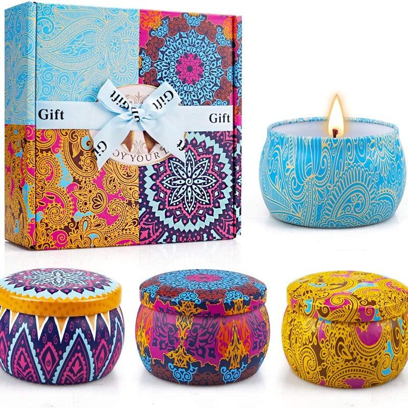 Scented candle gift set